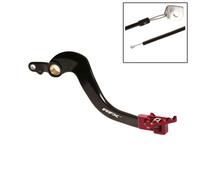 Pedale Freno Posteriore RFX Pro FT (Nero/Rosso, ) Autostrada crfx250
