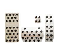 Pedale frizione Coperchio Per Per Touareg 7L 2003 2004 2005 2006 2007 2008 2009 2010 AT Auto Pedali Acceleratore Freno Frizione Pedale Copertura copri pedali auto