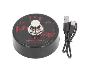 Pedale Girapagina Controller Girapagina Musicale Wireless Ricaricabile Supporto Versatile per Pedale Tablet Telefoni per Spartiti Elettronici EBook Presentazioni