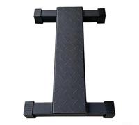 Pedale in acciaio per sollevamento polpacci e allenamento dorsiflexion, funziona con standard per supporti e attrezzature per squat