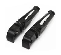 Pedale In Alluminio Per YAM&AHA MT-07 MT-09 MT-03 FZ1 FZ6 FZ6R XJ6 XSR 700 900 YZF TMAX 530 500 XJR1300 Poggiapiedi Passeggero Posteriore(Black)