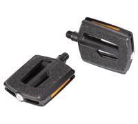 Pedale in plastica Ergotec 831 nero, 9/16", con catarifrangenti