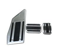 Pedale Kit Freno Per Peugeot 3008 5008 GT DS 7 CROSSBACK LHD Tappetini Copri Pedale Auto Poggiapiedi Freno Acceleratore Carburante Gas Pedaliera Auto(AT 3PCS)