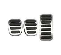 Pedale Kit Freno Per Volvo V40 V50 C30 C70 S40 2013-2018 Copripedali Freno Carburante Gas In Acciaio Inossidabile Antiscivolo Pedaliera Auto(MT)