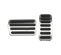 Pedale Kit Freno Per Volvo V40 V50 C30 C70 S40 2013-2018 Copripedali Freno Carburante Gas In Acciaio Inossidabile Antiscivolo Pedaliera Auto(AT)