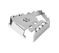 Pedale Leva Freno Posteriore per Moto Aramox Enlarge Estensione pad Estensione per F800GS F700GS F650GS R1150GS R1200GS(Silver)