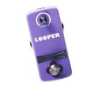 Pedale Looper portatile per chitarra, corpo in lega, adatto per musicisti per esercitarsi e fare pratica con la chitarra