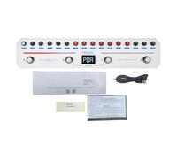 Pedale Multi Effetti per Basso, 20 Amp/Cab Model, 19 Effetti, Batteria Ricaricabile, Display 3 Caratteri - Funzioni OTG, App Compatibile, Ideale per Bassisti Professionisti