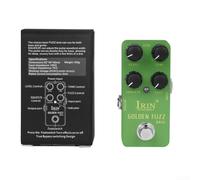 Pedale multi-effetto chitarra Wah Distortion Delay Reverb (RS20 Green)