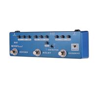 Pedale Multieffetti per Chitarra 5 in 1 riverbero, ritardo, overdrive, rinforzo, pedale del buffer True Bypass parti di chitarra Accessori