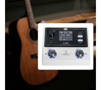 Pedale multieffetto per chitarra, compatto, USB, registrazione audio,