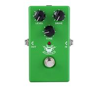 Pedale Overdrive per Chitarra Elettrica, Effetto Tube Drive Caldo e Naturale, Design Compatto e Alimentazione Doppia - Suono Potente e Controllo Dinamico per Musicisti Blues e Ro