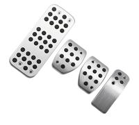 Pedale Pad Coperchio Per Citroen Per C3 Per C4 DS3 DS4 DS6 Piastra Pedale Modificata Per Poggiapiedi Per Gas Per Auto Pedali Piastra Copertura(MT WITH REST PEDAL)