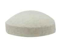 Pedale Pad Drum Percussioni Drum Head Drum Practice Drum Pad Feltro Battitore per batteria Pedale Mallet Lana Tamburo Piede Pedale Battente Pad