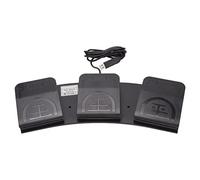 Pedale PC, Controllo del Gioco, Mouse, Controllo della Tastiera, Controllo multimediale, Interruttore a Pedale USB, Supporto Midi ergonomico e reattivo per la Riproduzione di Strumenti multimediali