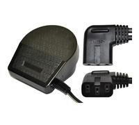 Pedale/pedale con spina angolare a 3 poli (nero) per macchine da cucire Pfaff & Gritzner & AEG