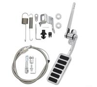 Pedale per acceleratore Alluminio Kit Cavo 36" Pedale per acceleratore | Design per robusto, antiscivolo, usura, kit completo, installazione facile