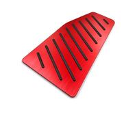 Pedale per auto adatto per Rav4 per Xa50 per Hybrid 2026 2025 2019-2024 Pedali auto acceleratore freno a gas poggiapiedi antiscivolo (poggiapiedi argento) (poggiapiedi rosso)