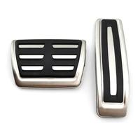 Pedale Per Auto Per VW Per Touareg 7P 2011~2018 Pedale Per Auto In Acciaio Inossidabile Acceleratore A Gas Freno Antiscivolo Rilievi Per Copertura Pedale Poggiapiedi Pedali Poggiapiedi Auto (Color
