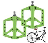 Pedale per bicicletta, 13,7 cm, in nylon cromato Moly, antiscivolo, antiscivolo, antiruggine, con design impermeabile e struttura in fusione, accessorio per bici per mountain bike, strada, città