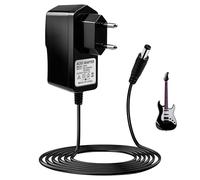 Pedale per chitarra 9 V 1 A adattatore 1,5 m per Boss PSA-120S Casio Keyboard pedale effetto chitarra Stompbox Looper Piano Zoom Roland ME-80 ME-70 ME-25 ME-50B GT-001 GT-1 RC-2 AD-10 DC 5,5 x 2,1 m