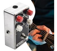 Pedale per chitarra di dimensioni compatte con struttura in lega di zinco e alluminio per l'aggiunta della catena del segnale in stile Mosky Brown