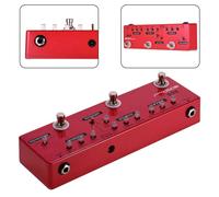 Pedale per chitarra effetti 6 in 1 ritardo coro distorsione overdrive buffer boo