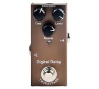 Pedale per chitarra multi-effetto con distorsione, ritardo, coro, tremolo e overdrive, processore analogico digitale per chitarra elettrica, Stompbox portatile in metallo (H)