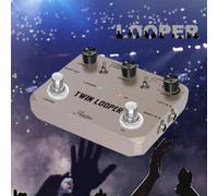 Pedale per chitarra multifunzione effetto loop station effetto alluminio-lega