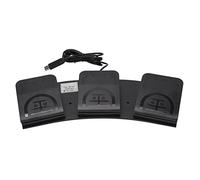 Pedale per Computer Tasti USB Ple Controller MIDI Interruttore Meccanico Tastiera Programmabile per Giochi Compatibile con PC per Trascrizione e Giochi
