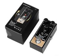 Pedale per effetti per chitarra elettrica ad alte prestazioni con distorsione, ritardo analogico e caratteristiche del coro classico (RF02)