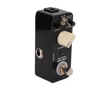 Pedale per effetti per chitarra, pedale per effetti con interfaccia Black Secret da 1/4 di pollice Modalità per strumenti vintage con distorsione classica