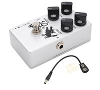 Pedale per effetti per chitarra True Bypass Guscio in lega di alluminio Jet Engine Roar Sound Dynamic Space Chorus Vibrato Adatto per gli appassionati di musica
