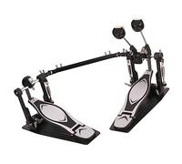 Pedale per grancassa Drum Set Doppio Passo Su Pedale Martelletto Doppia Camma A Catena Doppio Passo Su Bacchetta Mazza