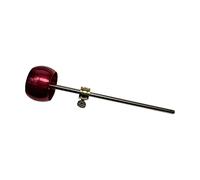 Pedale per grancassa professionale di ricambio per strumento a percussione, lunghezza 19,5 cm, colore rosso
