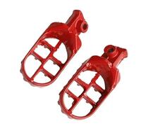 Pedale Per Moto Adatto Per PW50 80 TW200 XR50R Pedali Poggiapiedi Per Pedale Moto(Red)