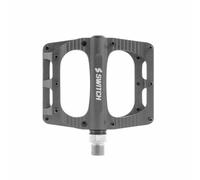 Pedale piattaforma MTB downhill - BMX switch freeride in alluminio CNC grigio co