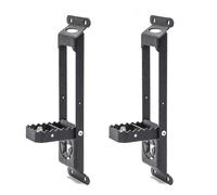 pedale piede 1/2 pezzi Gradini per portiera auto Cerniera per porta d'arrampicata Poggiapiedi Pedale Peg Adatto per Wrangler JK 2007-2017 JL 2018-2022 gradino portiera supporto piede(2pcs)