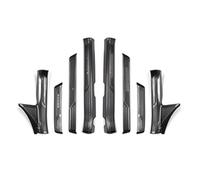 pedale piede Battitacco in acciaio inox antigraffio per portiera auto, adatto per Lexus ES200 ES300h(ES200 260 black)