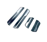 pedale piede gradino portiera supporto piede Strisce di rivestimento per soglia pedale benvenuto portiera automatica adatte per Honda adatte per HRV HR-V adatte per Vezel 2021 2022(Door Sill Black)