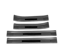 pedale piede Pedale di protezione per soglia portiera auto in acciaio inox adatto per Honda CR-V adatto per CRV 6a generazione 2023 2024 2025 adatto per ibrido(Outside Carbon 4pcs)
