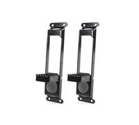 pedale piede Poggiapiedi per portiera auto in ferro, scala di arrampicata adatta per Jeep, adatta per Wrangler JK JL/Gladiator JT gradino portiera supporto piede(Car Logo 2)