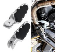Pedale Poggiapiedi Anteriore E Posteriore Per Accessori Per Ducati Hypermotard 821 Pedana Pedali Per Moto Con Copertura Di Ricambio(Silver)