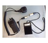Pedale PTT per Motorola serie XT (2 Pin) Perfetto per chi conduce gru, rimpiazza il tasto di chiamata di un walkie talkie tramite pedale.