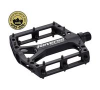 Pedale Retromarcia Black One Nero per MTB - Design Ultra Piatto e Presa Ottimale