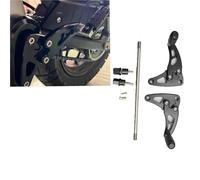 Pedale Supporto Pedane Posteriori Per HONDA Per Monkey 125 2018-2024 2023 2022 2021 2020 2019 Accessori Per Moto Poggiapiedi Passeggero(Black)