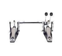 Pedale universale for batteria doppia for jazz con camma a catena in lega e battente in feltro for prestazioni potenti