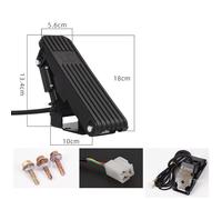 Pedale Veicolo Elettrico per Ebike Go Kart Acceleratore Controllo Velocità 360c