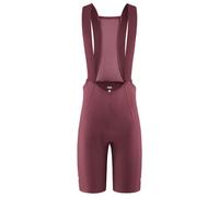 Pedaled - Women's Element Bib Shorts - Pantaloni da ciclismo L lilla/rosso