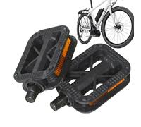 PedalGripUnit - PP 6,5 x 12 x 2 cm, resistente, antiscivolo | FlatRidePlatform con inserti riflettenti, supporto per ciclismo, guida in città CycleSafetyGear | viaggi su strada, in montagna